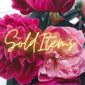 Sold items will appear under here ‼️